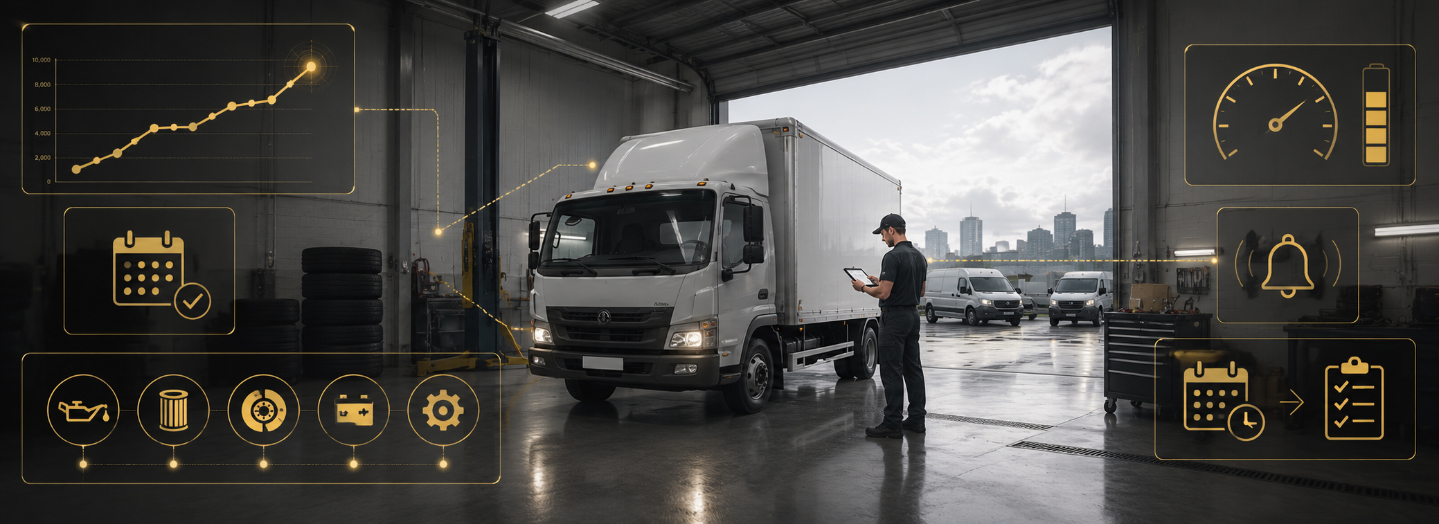 Mantenimiento preventivo con GPS: evite reparaciones costosas en su flota